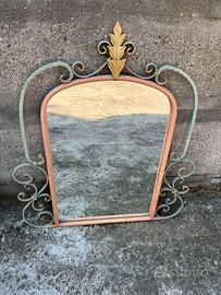 SPECCHIO IN FERRO COLORATO