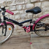 Bici ragazza da 24" city 6 rapporti B-Twin 