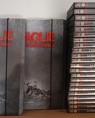 Collezione 22 dvd serie Battaglie della 2° guerra