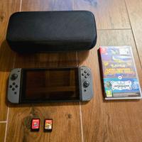 Nintendo Switch con 3 giochi