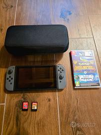 Nintendo Switch con 3 giochi