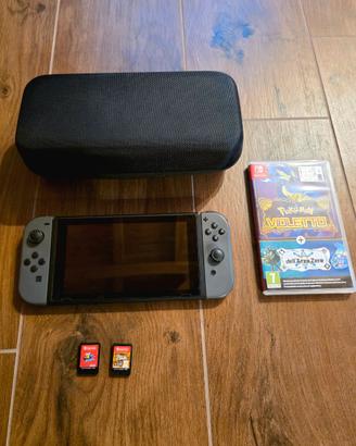 Nintendo Switch con 3 giochi