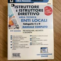 Libro  per concorso tecnico enti locali