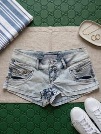 Shorts Gucci Ricamati – Denim (Taglia W30 / 40-42)