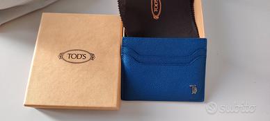 PORTA CARTE DI CREDITO UOMO TOD'S IN PELLE
