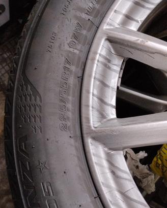 Gomme e cerchi in legha bmw x2 drive 2021