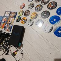 play station 2 + controller + giochi