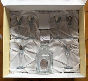 Set da liquore in argento