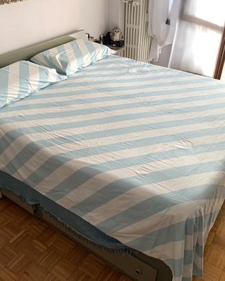 Copripiumino Ikea SLÖJSILJA 240 x 220 + 2 federe