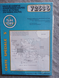 Carta nautica Golfo di Corinto e Patrasso