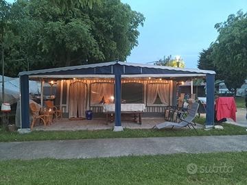 Roulotte fissa da campeggio