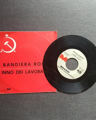 Disco vinile Bandiera rossa Inno dei lavoratori