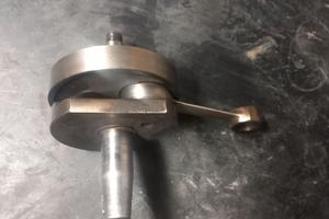 Albero motore Mazzucchelli anticipato AMT186 vespa