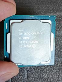 intel core i3 8100 3.60Ghz microprocessore cpu