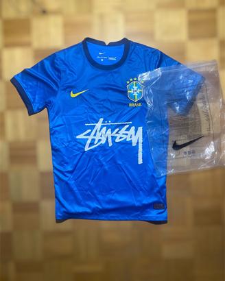 Maglia Calcio CBU Brazil Blu