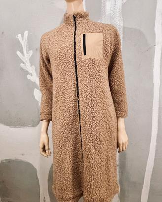 Pelliccia eco Teddy beige Shein XS/S 11-12 anni