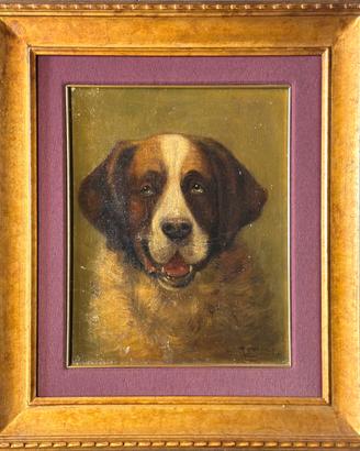 Louis Noël Ageron pittore quadro olio su tela Ritr