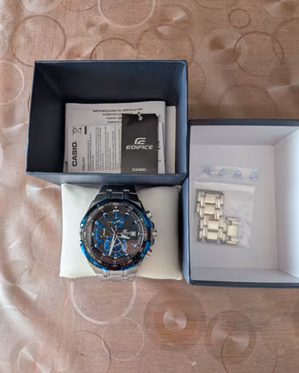 Casio edifice Chrono,mai utilizzato