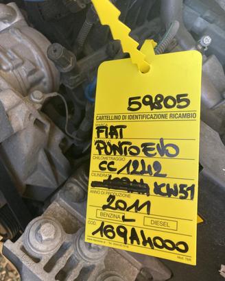 MOTORE COMPLETO FIAT Punto EVO 169A4000 169A4000 B