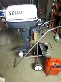 Motore SELVA 8CV - 4T - Black bass