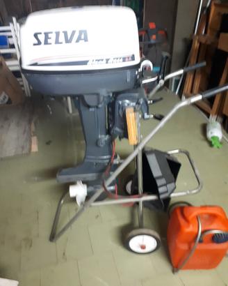 Motore SELVA 8CV - 4T - Black bass