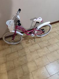 bici del 20 usata da bambina in alluminio 