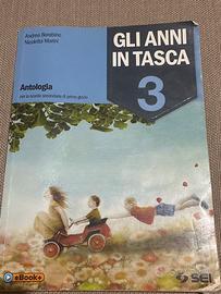 Libro di antologia per la terza media