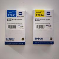 Cartucce Epson Originali T7892 Cyan + T7894 Yellow