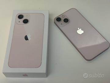 iphone 13 mini pink 128gb TUTTO ORIGINALE