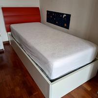 Letto singolo 90x190 con contenitore