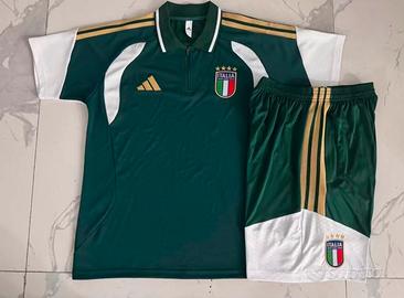 Polo e Pantaloncini Italia Adidas - Nuovo