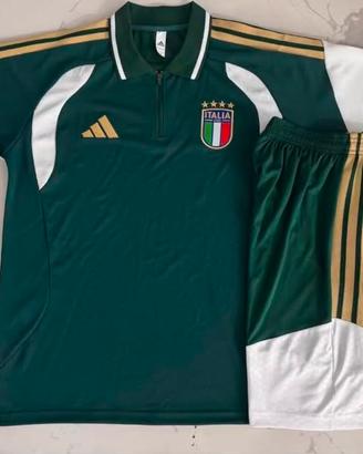Polo e Pantaloncini Italia Adidas - Nuovo