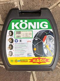 Catene da neve Koenig usate 2 volte