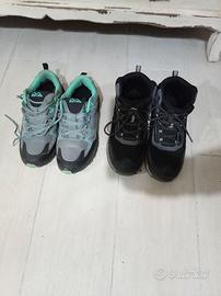 Scarpe Trekking 2 paia come nuove tg. 40