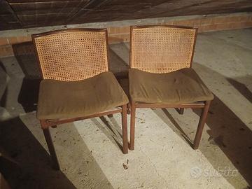 sedie in rattan