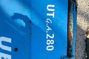 Trinciatrice usata tipo Ubaldi modello UT GA 280