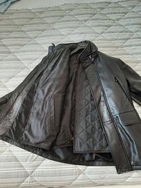 Giaccone invernale da uomo in vera pelle imbottito