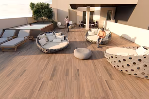 Attico esclusivo con piscina privata e terrazza