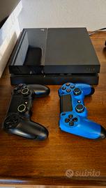 PlayStation 4 + 2 joystick + accessori + giochi