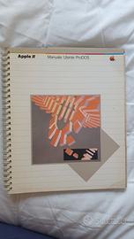 Manuale utente PorDOS Apple II vintage