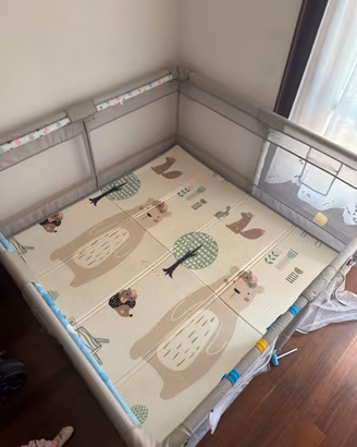 Recinto per bambini come nuovo 150x150cm