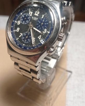 Swatch crono acciaio vintage 