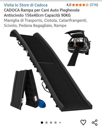 Rampa per cani Co. e da foto 