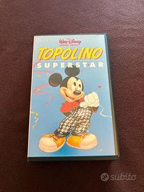 VHS Disney-Topolino Superstar 1991