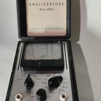 2 ANALIZZATORI TESTER + OSCILLAGRAFO Anni 60'