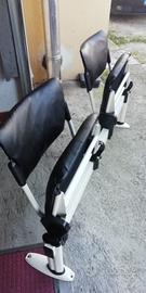 panchina con sedili ribaltabili 140 cm