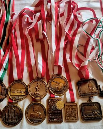Medaglie Firenze Marathon (2002-2009) evarie sport