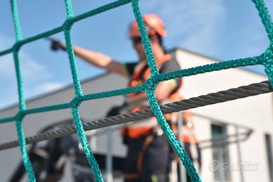 Rete per parapetto Riwega 2×10 m certificata