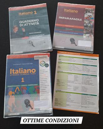 Italiano 1 Volumi separati Morfologia e Lessico