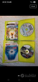 Due giochi XBOX 360: Mondiali Sudafrica 2010 e Pes
